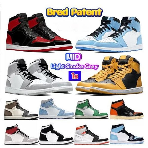 high royal patent bred 1s 1 basketball shoes shoe university blue bordeaux dark mocha pollen light smoke grey black white unc men women snea
high royal patent bred 1s 1 basketball shoes shoe university blue bordeaux dark mocha pollen light smoke grey black white unc men women snea