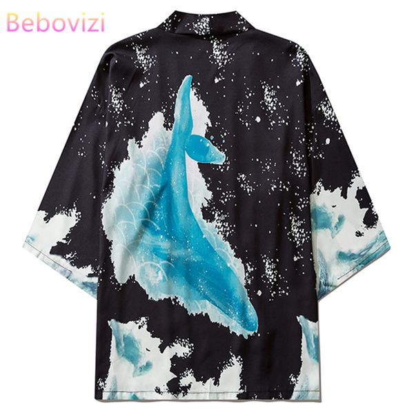 fashion whale print japanese traditional shirts streetwear coat women men black yukata cardigan kimono casual haori clothing, Red
fashion whale print japanese traditional shirts streetwear coat women men black yukata cardigan kimono casual haori clothing, Red
