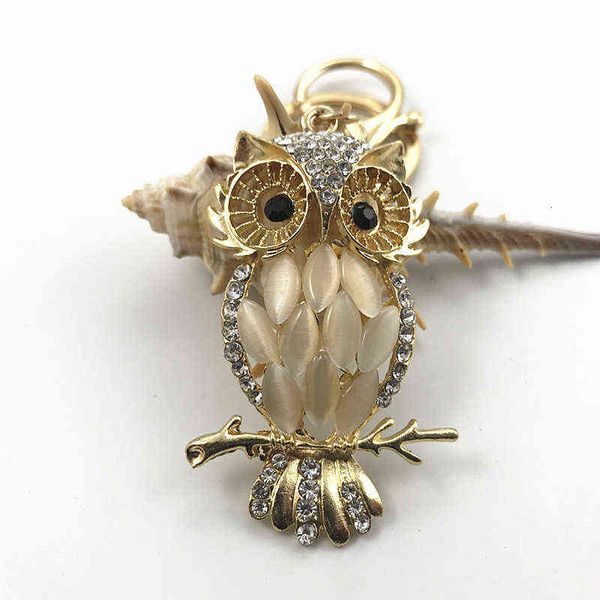 cute owl creative car key chain high-grade opal backpack pendant ring gift, Slivery;golden
cute owl creative car key chain high-grade opal backpack pendant ring gift, Slivery;golden