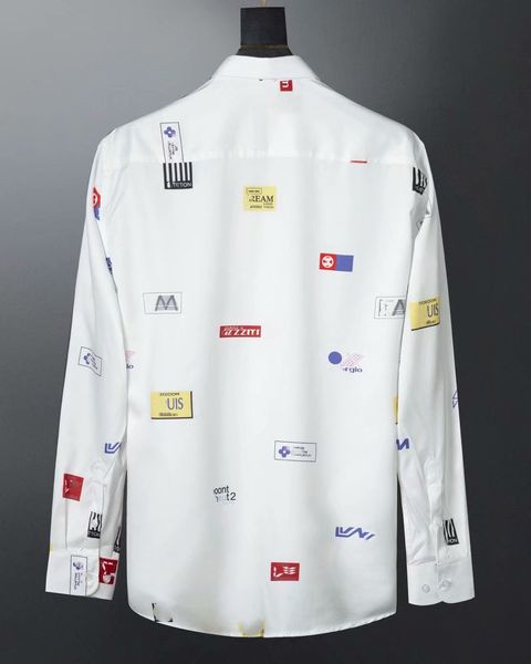 2022 luxury designer men's shirts fashion casual business social and cocktail shirt brand spring autumn slimming the most fashionable c, White;black
2022 luxury designer men's shirts fashion casual business social and cocktail shirt brand spring autumn slimming the most fashionable c, White;black