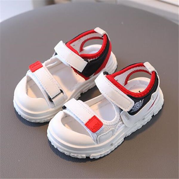 summer kids shoes baby sandals pu leather children boy girls soft beach sandal toddler infant breathable sneakers, Black;red
summer kids shoes baby sandals pu leather children boy girls soft beach sandal toddler infant breathable sneakers, Black;red