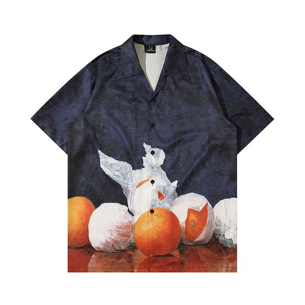 hawaiian shirts short sleeve button down men's fast drying vintage printed women holiday beach shirt, White;black
hawaiian shirts short sleeve button down men's fast drying vintage printed women holiday beach shirt, White;black