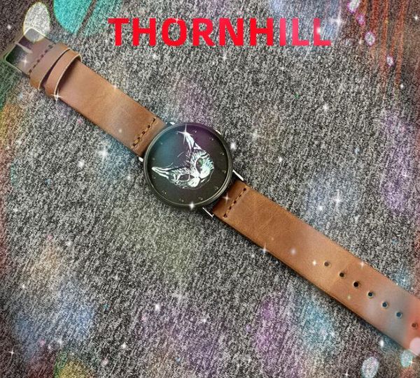 model fashion women men watches 40mm casual tiger bee snake cat wristwatch brown cow leather belt clock luxury female wristwatches table bir, Slivery;brown
model fashion women men watches 40mm casual tiger bee snake cat wristwatch brown cow leather belt clock luxury female wristwatches table bir, Slivery;brown