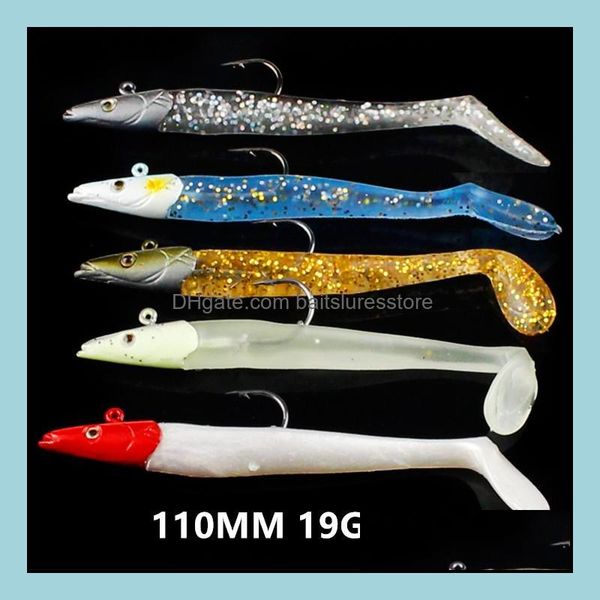 baits lures fishing sports outdoors 5 color mixed 110 mm 19 g jigs soft single hook hooks pesca tackle b86-305 drop delivery 2021 mgi8s
baits lures fishing sports outdoors 5 color mixed 110 mm 19 g jigs soft single hook hooks pesca tackle b86-305 drop delivery 2021 mgi8s