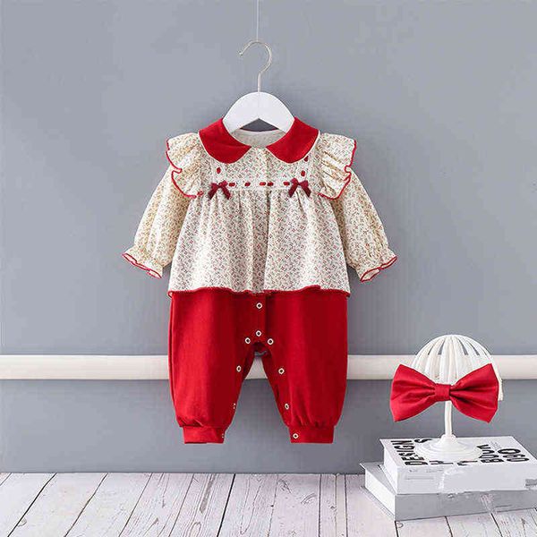 girls rompers newborn cotton peter pan collar baby clothes princess jumpsuit infant clothes outfits with hairband 0-18month aa220323, Blue
girls rompers newborn cotton peter pan collar baby clothes princess jumpsuit infant clothes outfits with hairband 0-18month aa220323, Blue