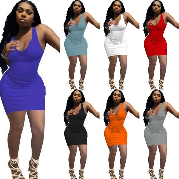 women dress summer one piece skirt suspender vest v-neck slim bodycon dresses designers clothing plus size clubwear, Black;gray
women dress summer one piece skirt suspender vest v-neck slim bodycon dresses designers clothing plus size clubwear, Black;gray