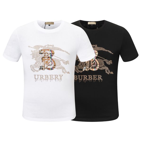 luxury brand t-shirts summer brand logo short sleeve original quality 100% cotton casual shirts with labels and tags 03, White;black 
luxury brand t-shirts summer brand logo short sleeve original quality 100% cotton casual shirts with labels and tags 03, White;black