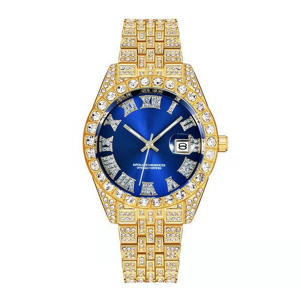 full diamond mens watch 40mm automatic mechanical watches diamonds bezel strap fashion business wristwatch classic men wristwatches gift, Slivery;brown
full diamond mens watch 40mm automatic mechanical watches diamonds bezel strap fashion business wristwatch classic men wristwatches gift, Slivery;brown