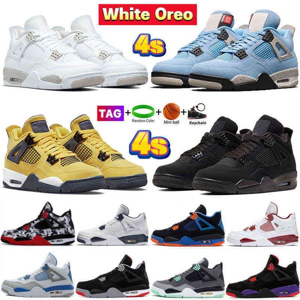 with box jordns jumpman university blue 4s 4 basketball shoes white oreo lightning bred black cat men designer sneakers shimmer paris pure m
with box jordns jumpman university blue 4s 4 basketball shoes white oreo lightning bred black cat men designer sneakers shimmer paris pure m