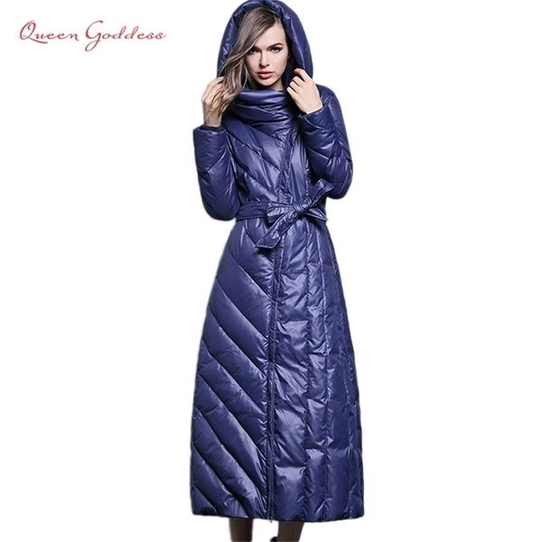fashion white duck down in the long paragraph down jacket women long over the knee was thin thick lj201215, Black
fashion white duck down in the long paragraph down jacket women long over the knee was thin thick lj201215, Black