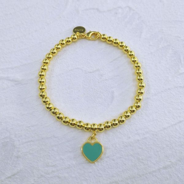 new 100% sterling silver tag bracelet men blue enamel finish necklace pendant heart bead chain tif gold&gold luxurious for women fashion jew, Golden;silver
new 100% sterling silver tag bracelet men blue enamel finish necklace pendant heart bead chain tif gold&gold luxurious for women fashion jew, Golden;silver