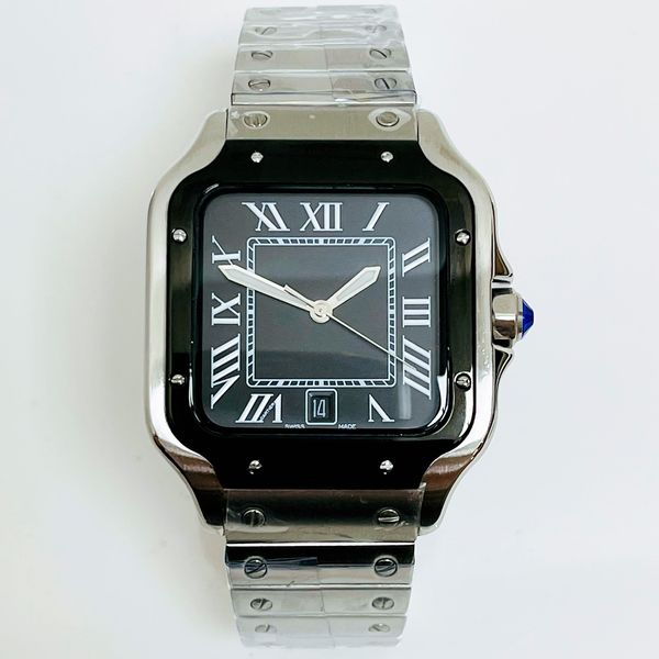 classic men's watch grey dial 37.8mm three needle design with calendar 904l original butterfly clasp stainless steel automatic machine, Slivery;brown
classic men's watch grey dial 37.8mm three needle design with calendar 904l original butterfly clasp stainless steel automatic machine, Slivery;brown