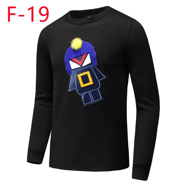 mens sweaters male or female designer sweatshirts cotton knitting round neck stylist trendy clothing autumn winter sweatshirt pullover, White;black
mens sweaters male or female designer sweatshirts cotton knitting round neck stylist trendy clothing autumn winter sweatshirt pullover, White;black