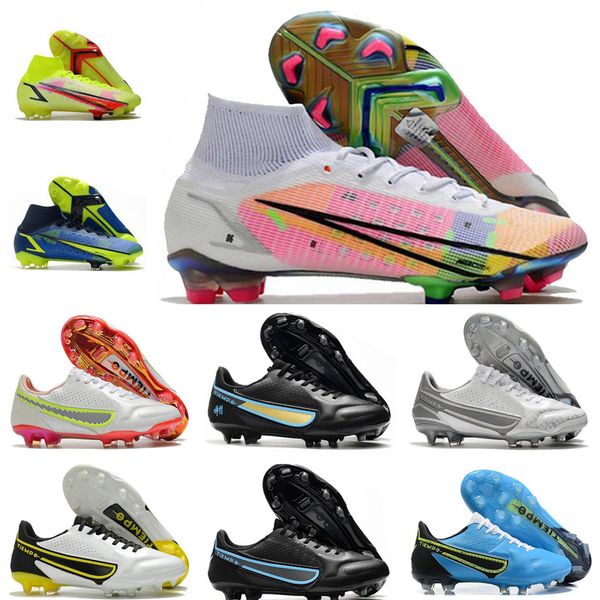 Image of 2022 with box Men Designer Sneakers Shoes Mens Kids Soccer Shoes Legend IX 9 Elite SE FG Football 2 Recharge Focus Motivation Rawdacious Pack Low Ankle Boots Cleats