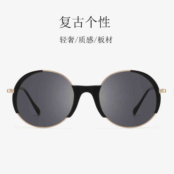 sunglasses trendy steampunk sunglasses metal spring foot personalized sheet mixed round frame ew8o, White;black
sunglasses trendy steampunk sunglasses metal spring foot personalized sheet mixed round frame ew8o, White;black