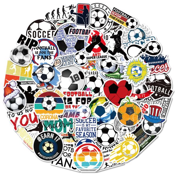 pack of 50pcs wholesale cartoon football stickers no-duplicate waterproof for luggage skateboard notebook helmet water bottle phone car deca
pack of 50pcs wholesale cartoon football stickers no-duplicate waterproof for luggage skateboard notebook helmet water bottle phone car deca