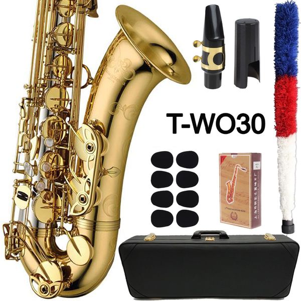mfc tenor saxophone t-wo30 silvering gold lacquer keys sax tenor mouthpiece reeds neck musical instrument accessories
mfc tenor saxophone t-wo30 silvering gold lacquer keys sax tenor mouthpiece reeds neck musical instrument accessories
