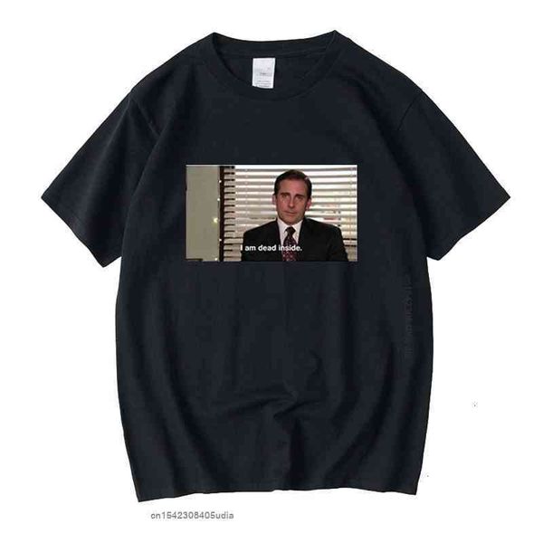 t shirt designer men's t-shirts i am dead inside michael scott t shirt tee the us office women's tshirts meme funny tshirt camisas, White;black
t shirt designer men's t-shirts i am dead inside michael scott t shirt tee the us office women's tshirts meme funny tshirt camisas, White;black