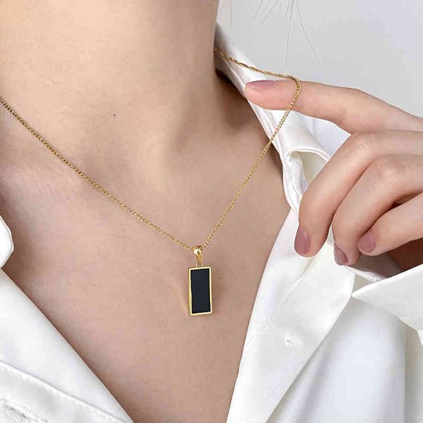 wholale custom 18k gold plated stainls steel jewelry black agate stone necklace, Silver
wholale custom 18k gold plated stainls steel jewelry black agate stone necklace, Silver