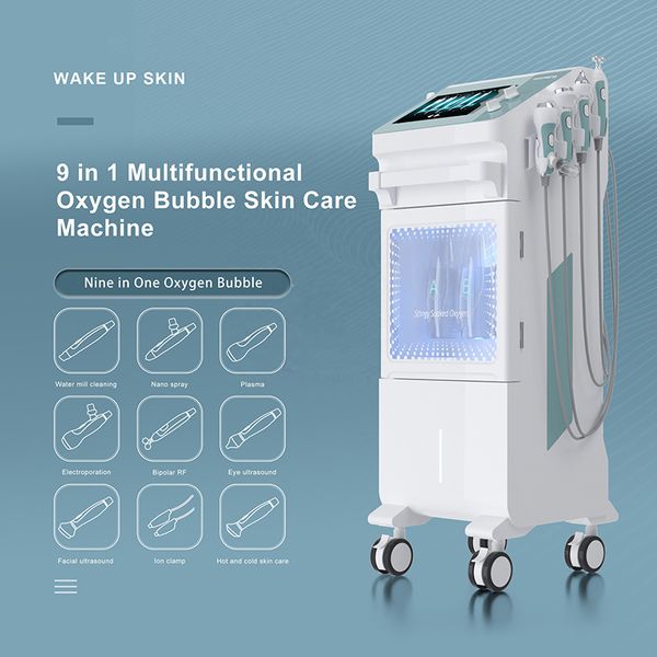 9 in 1 hydro diamond dermabrasion super bubble hydra microdermabrasion peel facial machine
9 in 1 hydro diamond dermabrasion super bubble hydra microdermabrasion peel facial machine