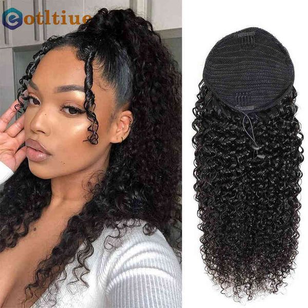 kinky curly drawstring ponytail human hair clips in brazilian remy for women 8 26 inch 220608, Black;brown
kinky curly drawstring ponytail human hair clips in brazilian remy for women 8 26 inch 220608, Black;brown