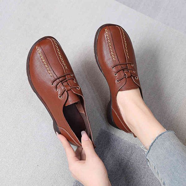 dress shoes spring and autumn leather casual shoes deep mouth single women's flat sole middle-aged elderly soft mother's 9c6j, Black
dress shoes spring and autumn leather casual shoes deep mouth single women's flat sole middle-aged elderly soft mother's 9c6j, Black
