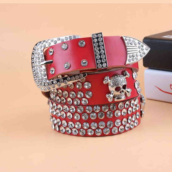 rt wide gp women vintage strass skull belt second low koe band female for jeans, Black;brown
rt wide gp women vintage strass skull belt second low koe band female for jeans, Black;brown