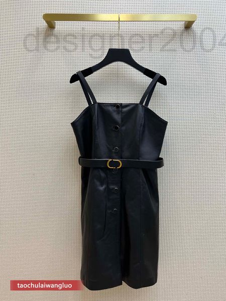 casual dresses designer cl39633 shenzhen nanyou french hepburn style suspender dress party waist a-shaped leather skirt high-end women', Black;gray
casual dresses designer cl39633 shenzhen nanyou french hepburn style suspender dress party waist a-shaped leather skirt high-end women', Black;gray