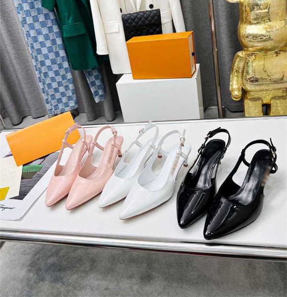 famous brand ladies pointed toe sandals classic luxury party high heel shoes designer women's summer shoe walking footwear for girl gen, Black
famous brand ladies pointed toe sandals classic luxury party high heel shoes designer women's summer shoe walking footwear for girl gen, Black