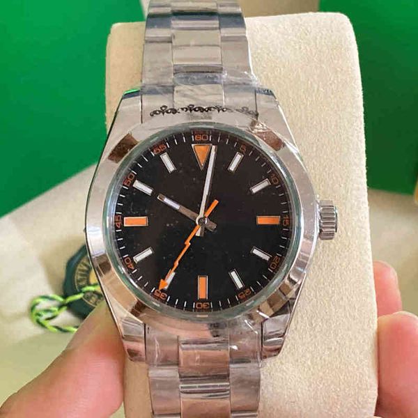 montre de luxe mens watches 116400 automatic mechanical classic style 40mm full stainless steel swim sapphire luminous watch, Slivery;brown
montre de luxe mens watches 116400 automatic mechanical classic style 40mm full stainless steel swim sapphire luminous watch, Slivery;brown