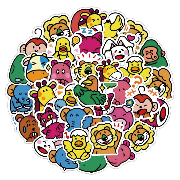 50pcs zoo animal cute sticker for kids toy funny vivid pack scrapbook phone case lapguitar waterproof decals
50pcs zoo animal cute sticker for kids toy funny vivid pack scrapbook phone case lapguitar waterproof decals