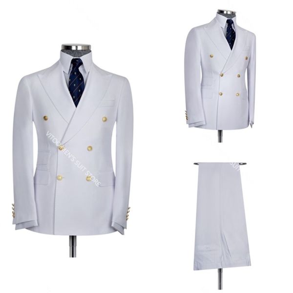 men's suits blazers classic white solid color men peaked lapel blazer custom made double breasted party prom coat tuxedos wedding male, White;black
men's suits blazers classic white solid color men peaked lapel blazer custom made double breasted party prom coat tuxedos wedding male, White;black