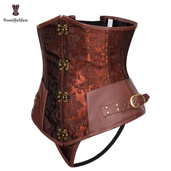 women s steampunk vintage faux leather spiral steel bone underbust corset plus size s to 6xl 220524
women s steampunk vintage faux leather spiral steel bone underbust corset plus size s to 6xl 220524