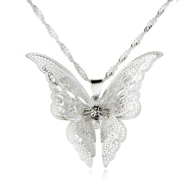 fashion designers accessories european and america cross border jewelry simple silver hollow pointed butterfly pendant vintage exquisite ele
fashion designers accessories european and america cross border jewelry simple silver hollow pointed butterfly pendant vintage exquisite ele