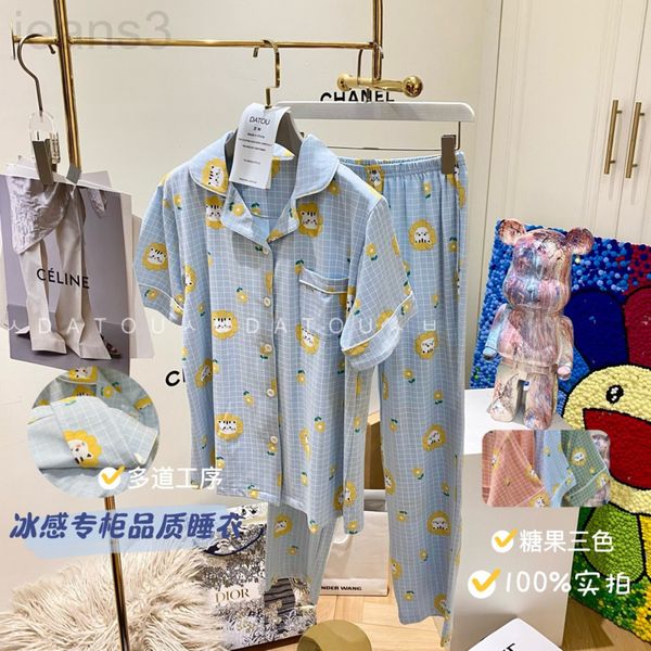 women's sleepwear designer pajamas cool type cartoon cat all over print shirt summer ice silk cotton home clothes short sleeve trousers, Black;red
women's sleepwear designer pajamas cool type cartoon cat all over print shirt summer ice silk cotton home clothes short sleeve trousers, Black;red