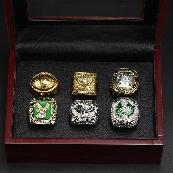 6pcs philadelphia pennsylvania football championship ring for fans gifts 6pcs set man ring 2732, Golden;silver
6pcs philadelphia pennsylvania football championship ring for fans gifts 6pcs set man ring 2732, Golden;silver