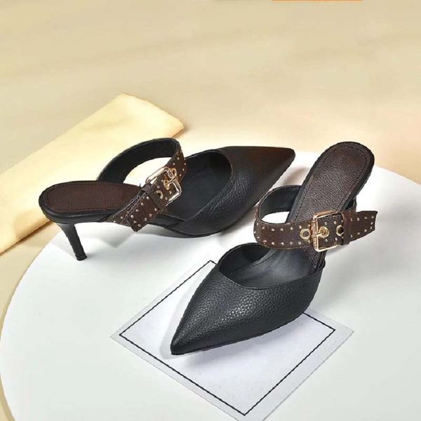 classic fashion slides sandals lady summer sandals designer metal buckle large size leather thick bottom high heeled women shoe bagshoe1978, Black
classic fashion slides sandals lady summer sandals designer metal buckle large size leather thick bottom high heeled women shoe bagshoe1978, Black