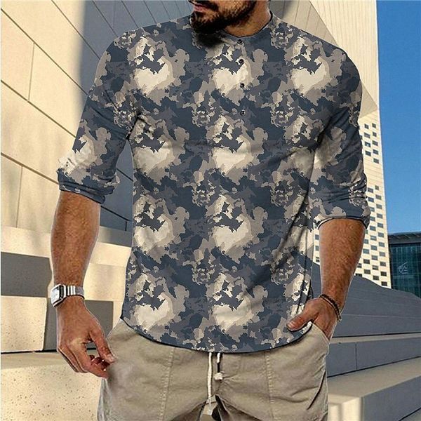 men's henley shirt t shirt 3d print graphic camo / camouflage henley casual daily button-down print long sleeve lightweight breathable, White;black
men's henley shirt t shirt 3d print graphic camo / camouflage henley casual daily button-down print long sleeve lightweight breathable, White;black