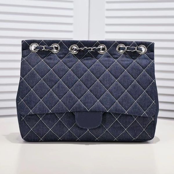 design denim crossbody bag retro plaid eyelet braided chain ladies new fashion versatile large capacity multifunctional shoulder bag
design denim crossbody bag retro plaid eyelet braided chain ladies new fashion versatile large capacity multifunctional shoulder bag