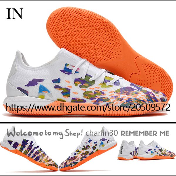 send with bag football boots predator freak 3 low in tf pogba soccer shoes for mens indoor turf leather trainers knit275v, Black
send with bag football boots predator freak 3 low in tf pogba soccer shoes for mens indoor turf leather trainers knit275v, Black