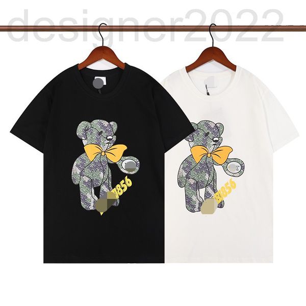women's t-shirt designer spring and summer bear cartoon round neck short sleeve men's women's loose casual t-shirt fr1q, White
women's t-shirt designer spring and summer bear cartoon round neck short sleeve men's women's loose casual t-shirt fr1q, White