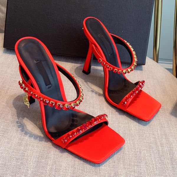 version ve color slippers crystal rhinestones strap silk satin square toe open toe stiletto high heel sandals 35-41, Black
version ve color slippers crystal rhinestones strap silk satin square toe open toe stiletto high heel sandals 35-41, Black
