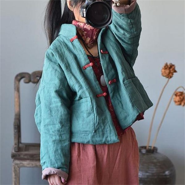 johnature patchwork parka vintage coat single breasted women clothes full sleeve leisure pockets concise ladies coat 201214, Black
johnature patchwork parka vintage coat single breasted women clothes full sleeve leisure pockets concise ladies coat 201214, Black