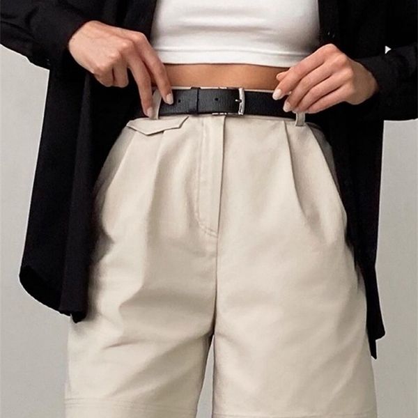 wotwoy casual summer high waisted short solid loose streetwear short pants female korean style simple trousers 220611, White;black
wotwoy casual summer high waisted short solid loose streetwear short pants female korean style simple trousers 220611, White;black
