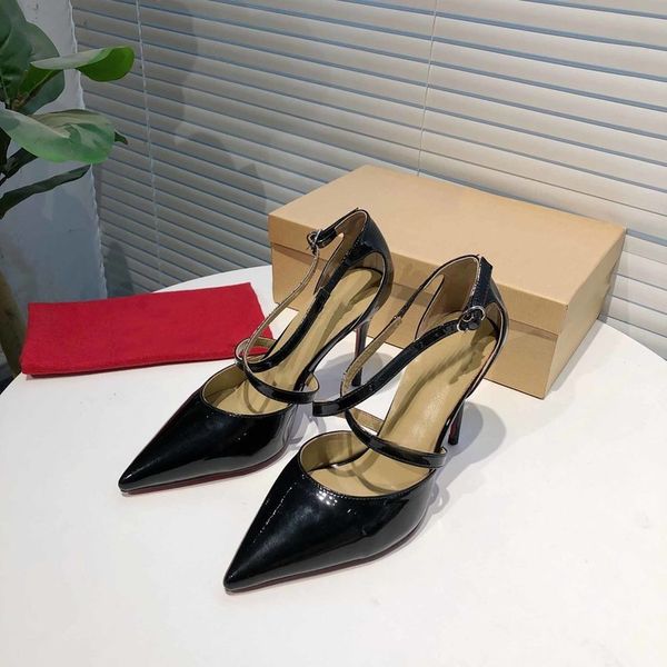 strap high double heels spring and summer women pointed heel fashion comfortable runway pointed toe low heel shoes woman gladiaor sandals, Black
strap high double heels spring and summer women pointed heel fashion comfortable runway pointed toe low heel shoes woman gladiaor sandals, Black