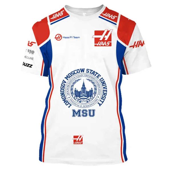 2023 fashion new men's t-shirts formula 1 racing team haas car 3d printed trendy streetwear women sports o-neck kids tees jersey, White;black
2023 fashion new men's t-shirts formula 1 racing team haas car 3d printed trendy streetwear women sports o-neck kids tees jersey, White;black