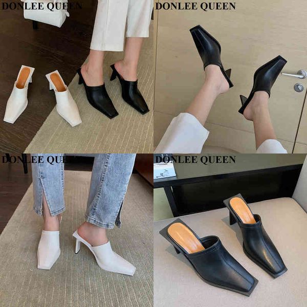 new spring women square toe slippers brand square heel mule slip on slides shoes fashion outdoor slipper female zapatos de mujer y220523, Black
new spring women square toe slippers brand square heel mule slip on slides shoes fashion outdoor slipper female zapatos de mujer y220523, Black