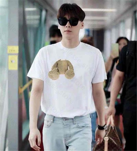 summer mens womens designers t shirts for men s fashion bear luxurys letter embroidery tshirts clothing ces short sleeved tshirt tees, White;black
summer mens womens designers t shirts for men s fashion bear luxurys letter embroidery tshirts clothing ces short sleeved tshirt tees, White;black