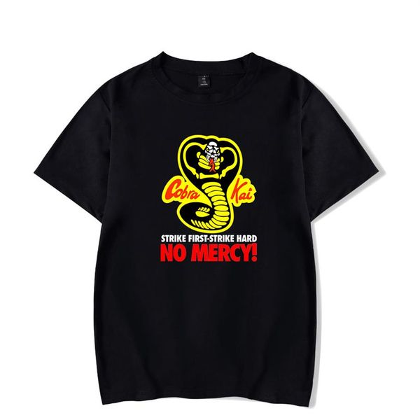 2019 summer cool popular cobra kai t shirt men women short sleeve funny tshirt classic design tees cobra kai clothes custom202c, White;black
2019 summer cool popular cobra kai t shirt men women short sleeve funny tshirt classic design tees cobra kai clothes custom202c, White;black