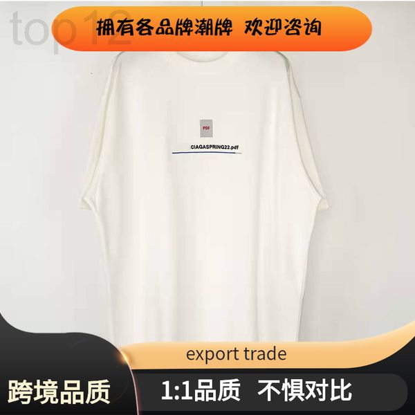 men's t-shirts designer 2022 spring and summer new short sleeve t-shirt paris fashion br half b family pdf men's women's same, White;black
men's t-shirts designer 2022 spring and summer new short sleeve t-shirt paris fashion br half b family pdf men's women's same, White;black